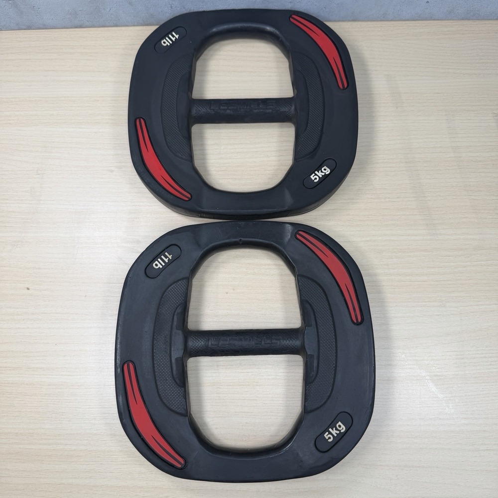 2 / 5kg 11 Lbs Les Mills Weight Plate Gen 1 Total 22 Pounds Stackable